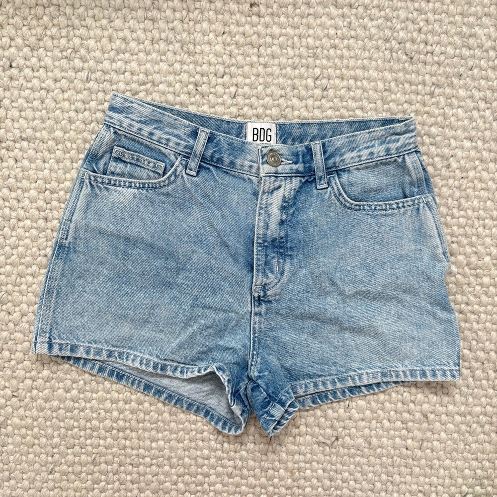 BDG Light Blue Jean Shorts